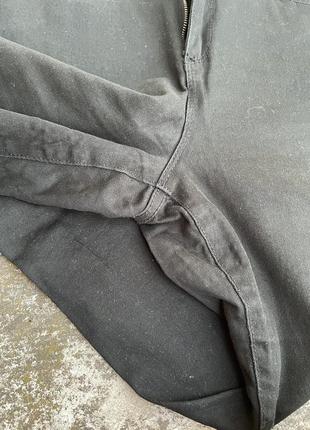 Черные джинсы прямого кроя4 фото