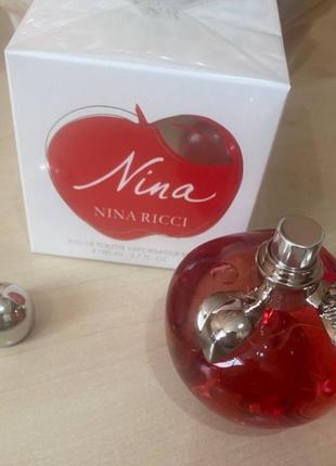 Туалетна вода nina ricci nina нина ричи нина 80мл4 фото