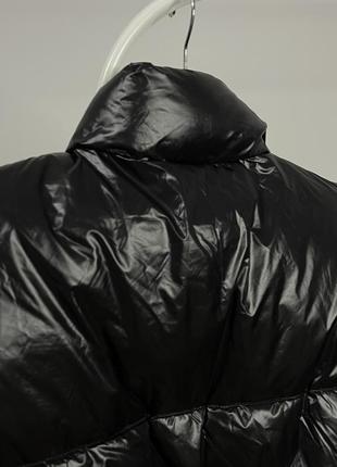 Черная курта-пуховик h&m3 фото