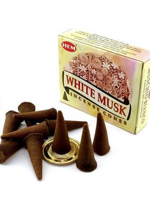 White musk (белый муск)(hem) конусы