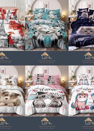 Постільна білизна фланель 3d