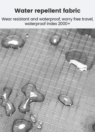Рюкзак складний 20 л надлегкий сірий, водовідштовхувальна тканина9 фото