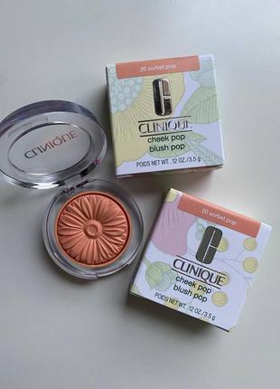 Румяна clinique cheek pop blush pop