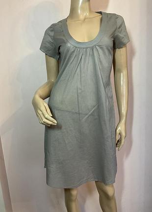 Батистове сіре плаття/xs/ brend belia ragazza