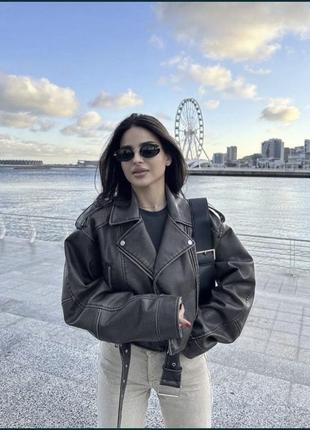 Куртка косухая зара винтаж zara в наличии