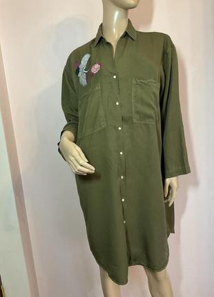 Плаття- рубашка на ґудзиках /m/ brend pimkie