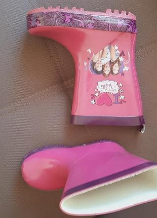 Резиновые сапоги disney 4