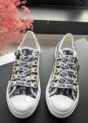 Розкішні жіночі кеди у стилі dior b23 low logo black grey