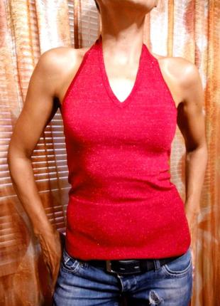 Червоний топ