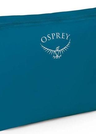 Органайзер osprey ultralight zipper sack large 7л waterfront blue1 фото