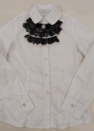 Блузка белая colabear 122