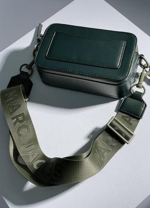 Сумка женская marc jacobs the snapshot total green4 фото