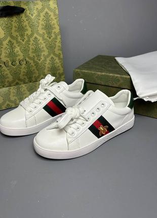 Кеди в стилі gucci💚💚💚люкс