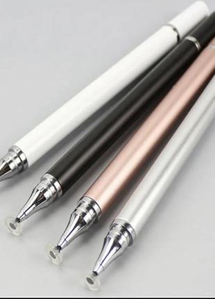 Ручка стилус/стілус для планшета, телефона срібна2 фото