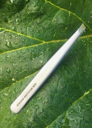Пинцет для бровей beauty & care staleks tbc-10-3