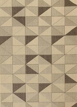 Килимова доріжка безворсова на гумовій основі karat flex 1954/19 0.67 м бежевий