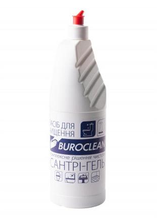 Рідина для чищення ванн buroclean для дезінфекції сантехніки 900 мл (4823078927941)