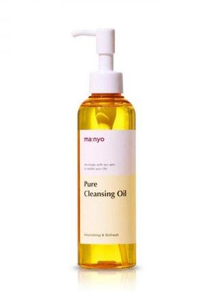 Гідрофільна очищувальна олія manyo pure cleansing oil1 фото