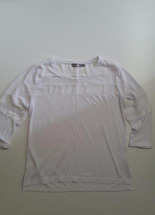 Фирменная трикотажная легкая блуза1 фото