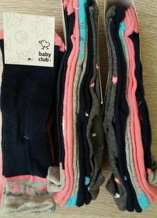 Шкарпетки для дівчинки c&a німеччина. набори по 5 пар.5 фото