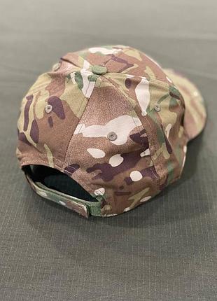 Кепка тактична мультикам військова з липучкою чоловіча камуфляжна бейсболка multicam...