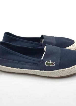 Оригинальные женские мокасины lacoste