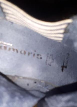 38р-25 см  ботинки tamaris3 фото