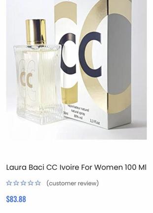 Laura baci cc ivoire for women 85 мл3 фото