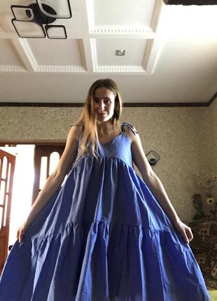 Трендовый сарафан на лето