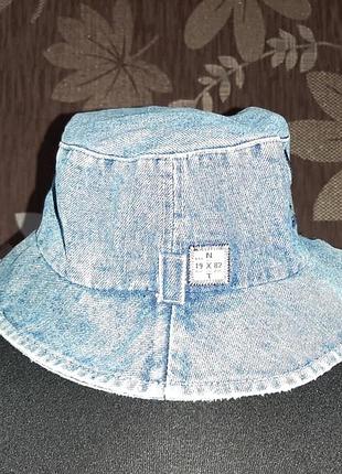 Стильна джинсова панамка next