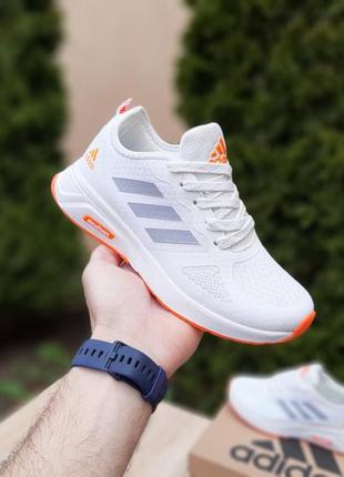 Кроссовки женские adidas cloudfoom белые / кросівки жіночі адидас адідас білі кроссы3 фото