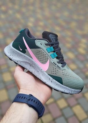 Кроссовки женские nike pegasus trail серые / кросівки жіночі найк пегасус сірі кроссы6 фото