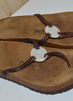 Шльопки шльопанці birkenstock betula оригінал шкіра розміри 41 42, шльопанці біркенстоки
