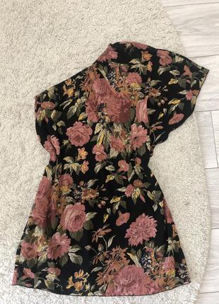 Сукня квітковий принт vero moda як zara stradivarius h&m