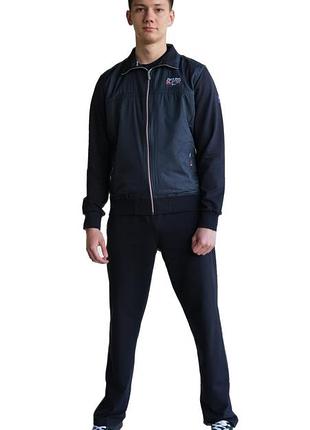 Костюм спортивный мужской paul & shark ps-8258 navy 6xl(60)