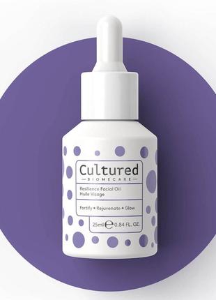 Cultured resilience facial oil масло для обличчя з пребіотиками10 фото