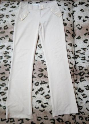 Брюки бежевые классические