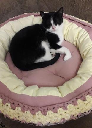 Кошик ліжанка для кота3 фото