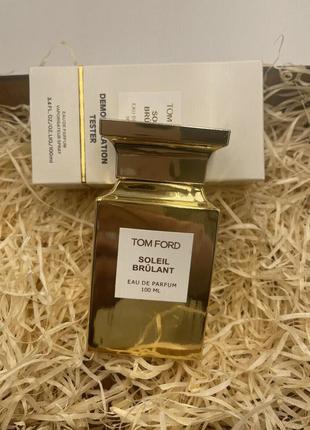 Tom ford soleil brulant тестер с крышкой 100 мл