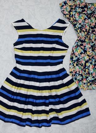 Летние платья из штапеля и вискозы р.м/l разноцветное платье летнее короткое платье мини3 фото
