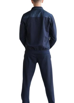 Костюм спортивний чоловічий paul & shark ps-8258 navy 3xl (54-56)3 фото