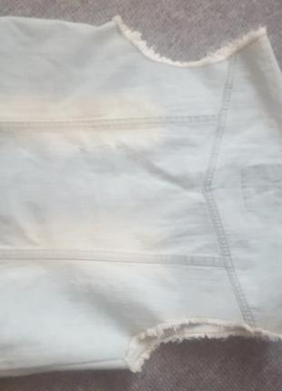 Жилетка джинсовая, uk122 фото