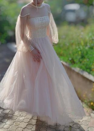 Платье свадебное, вечернее3 фото