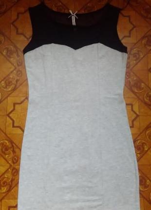 Платье с сеточкой