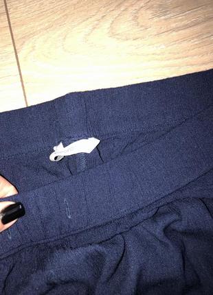 Шорти жіночі легкі , вишивка, шорти темно сині4 фото