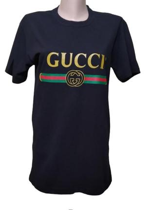 Футболка gucci, з короткими рукавами.2 фото