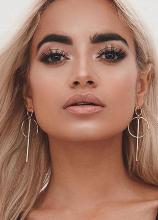 Сережки геометрія кільця брусок