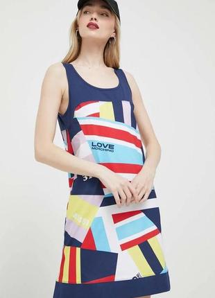 Жіноча бавовняна сукня love moschino