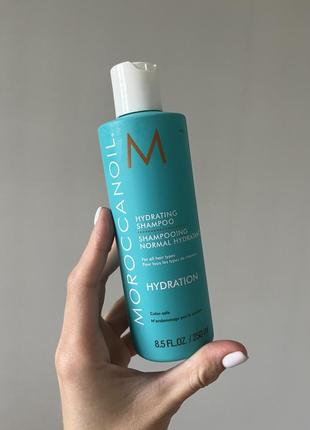 Увлажняющий шампунь для волос moroccanoil hydrating shampoo, 250 мл