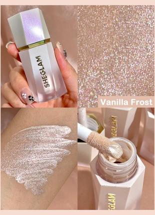 Хайлайтер glow bloom liquid highlighter-vanilla frost1 фото